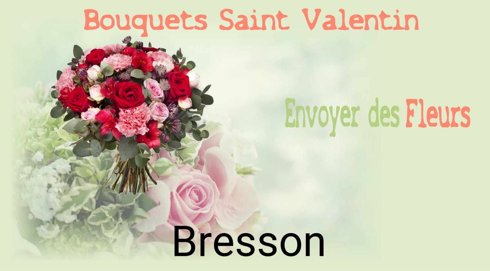 Roses de Saint-Valentin livrées à Bresson