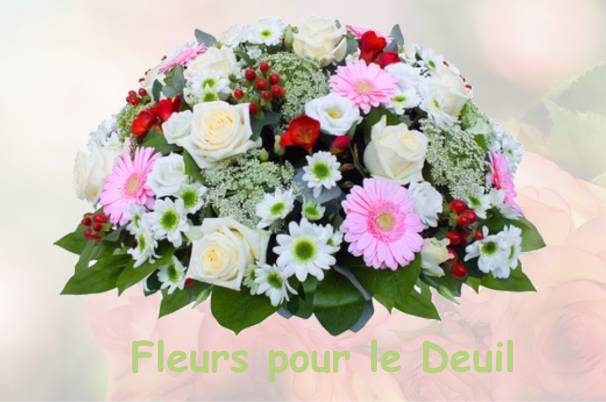 fleurs deuil BRESSON